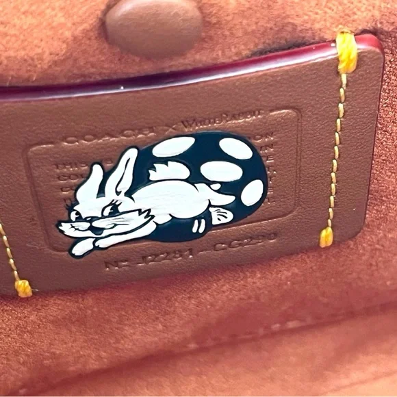 Coach x White Rabbit Revel Bag 24 NEW BLUE RARE LIMITED EDITION NWT DUST BAG - Picture 7 of 9